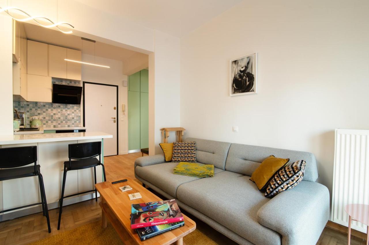 Luxury 1-Bedroom Apartment By The Sea In เอเธนส์ ภายนอก รูปภาพ