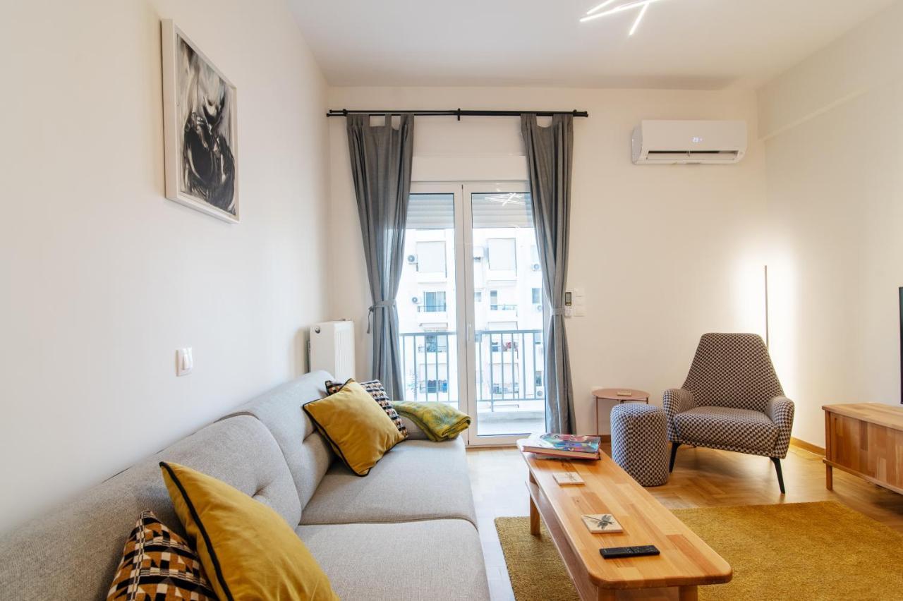 Luxury 1-Bedroom Apartment By The Sea In เอเธนส์ ภายนอก รูปภาพ